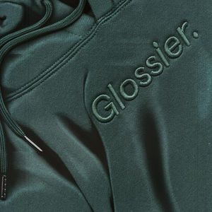 Limited Edition Green Glossier Hoodie Size XL NWOT